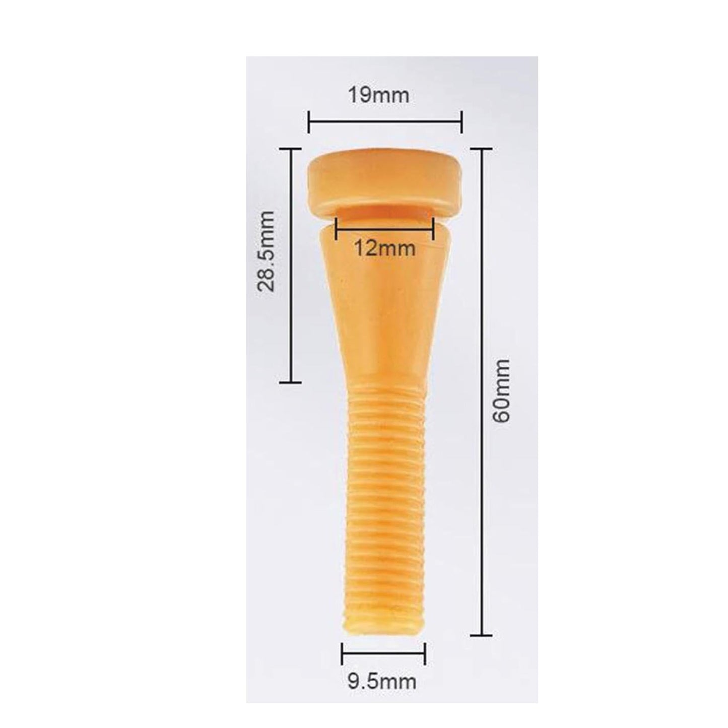 10 Small Replacement Rubber Fingers for Chicken Plucker - Poultry Feathers