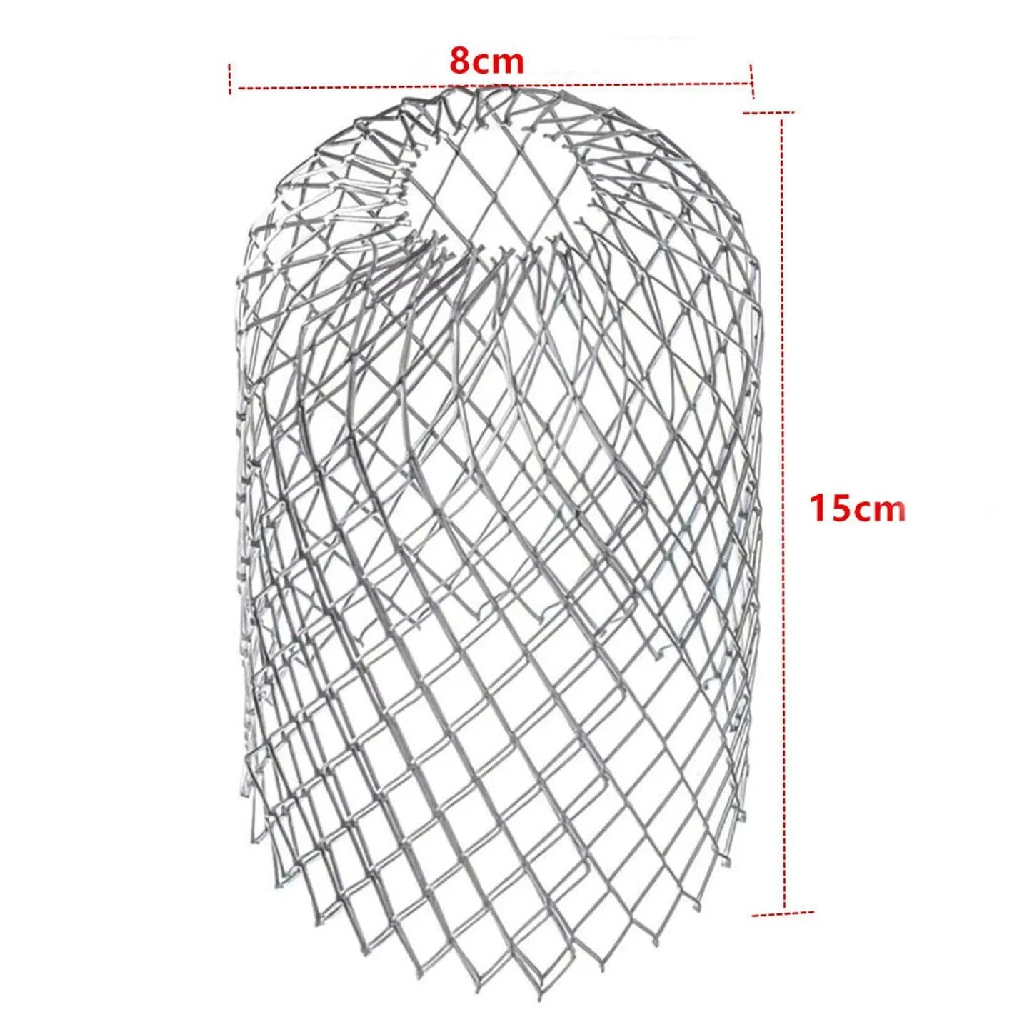 Gutter Downspout Guard Leaf Filter, Mesh Strainer to Prevent Leaves and Debris Blockage