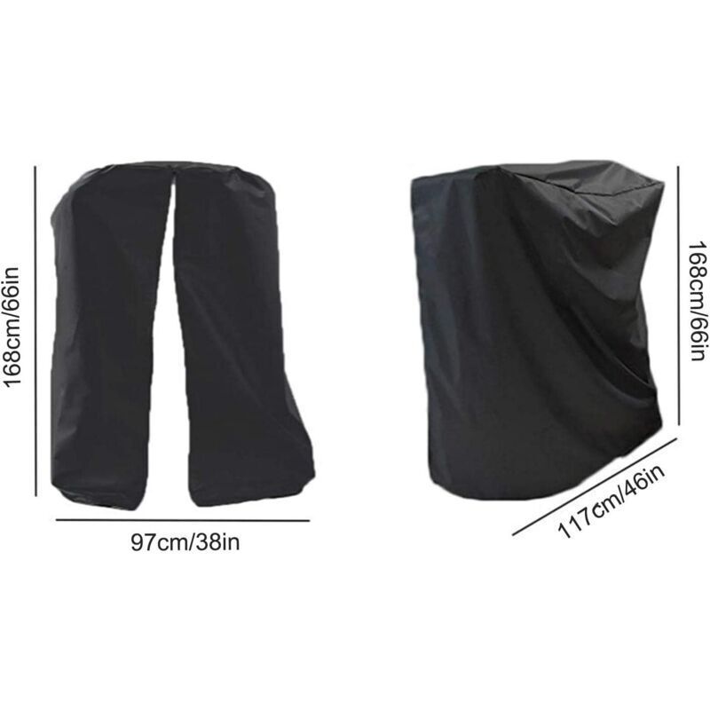Treadmill Cover Folding Treadmill Cover with Zipper, Dustproof Protective Cover for Fitness Equipment Treadmill for Workout, 46 x 38