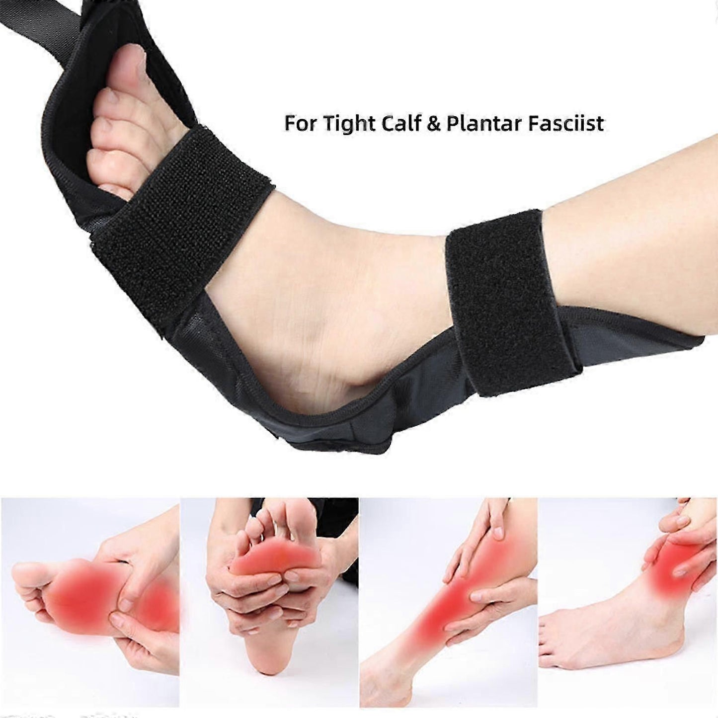 Yoga Stretch Strap,Leg Stretcher Foot Stretching Belt with Loops Stretch Strap Yoga Rehabilitation Belt Stretching Strap