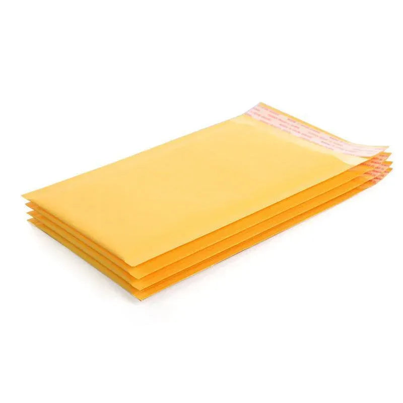 25PCS Poly Bubble Mailer Yellow Colour Multi-Size Plastic Padded Bag - 25PCS-13*23CM