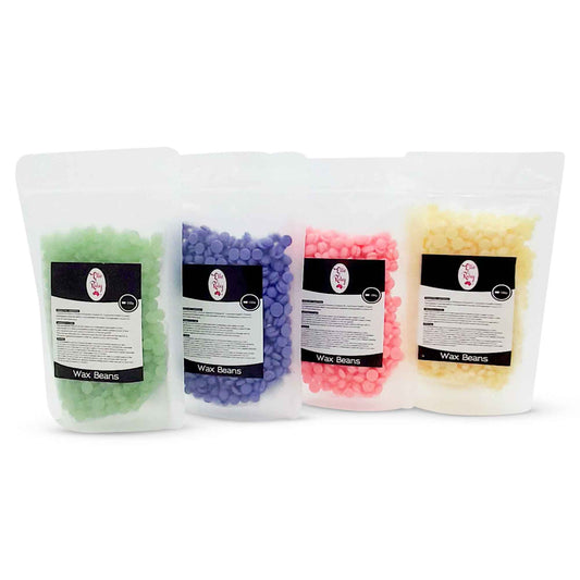100g Packs Hard Wax Beans - Brazilian Waxing Beads Peel Off Depilatory Bikini