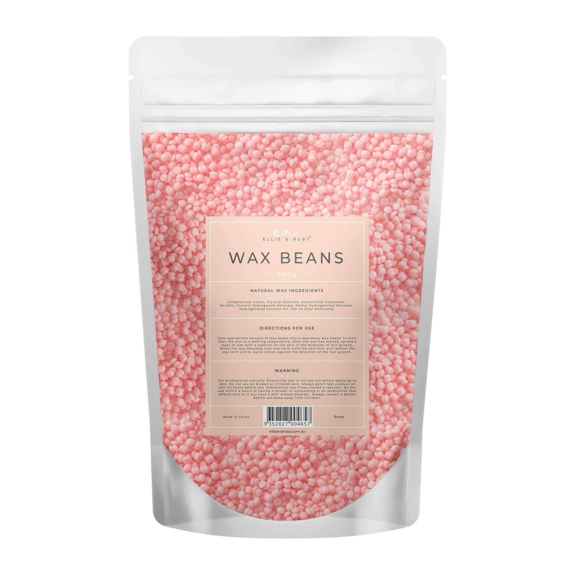 400g Hard Wax Beans - Brazilian Waxing Beads Stripless Bikini Hair Removal