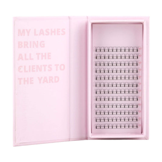 Miosh Eyelash Extensions - 4D Premade Volume Short Stem Eye Lash 0.10 / D CURL