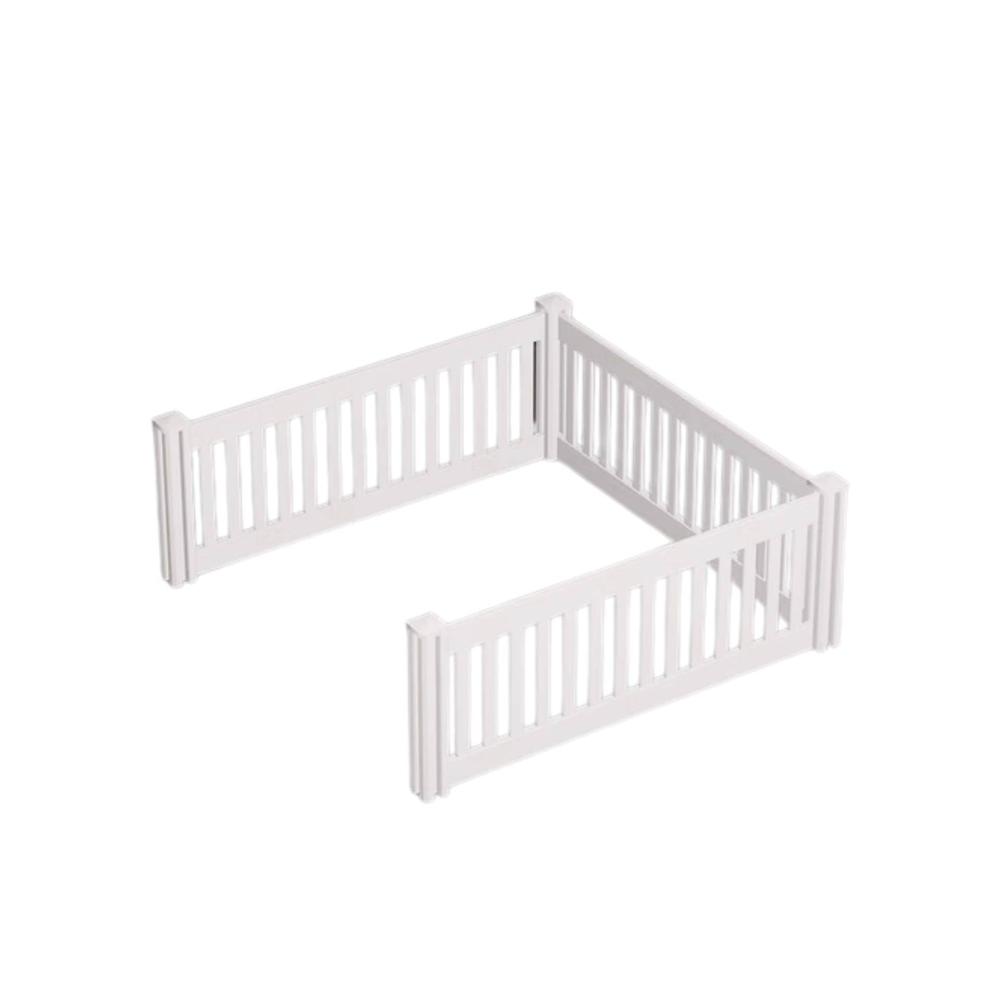 Rooster Farms 0.95m PVC Dog Play Pen Extension for Whelping Box 3 Side Enclosure