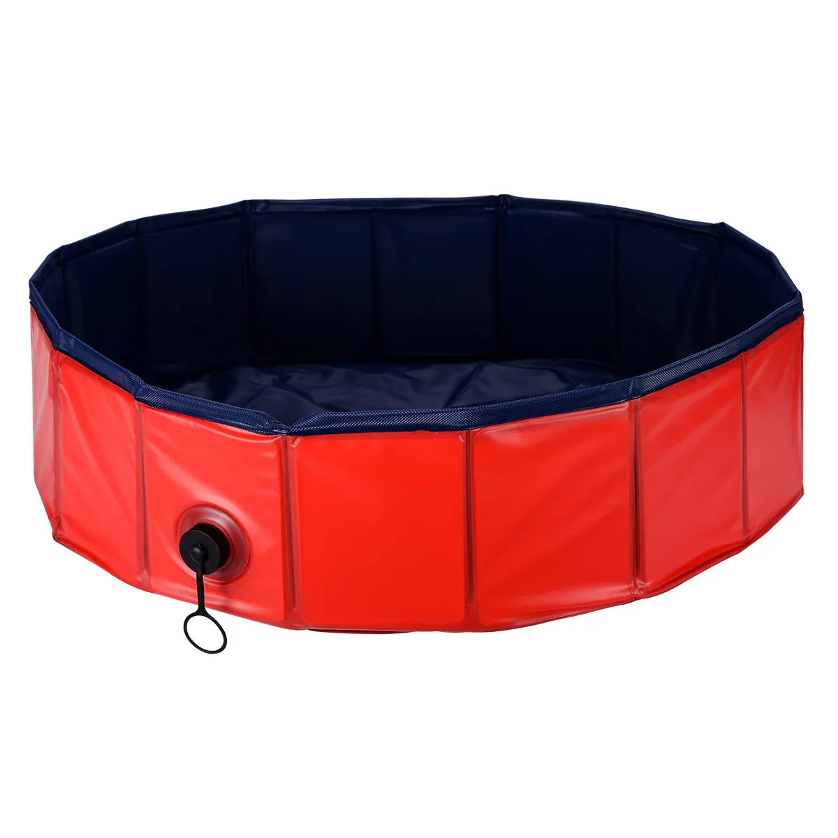 Foldable Dog Pet Pool Bathtub, Gray, S