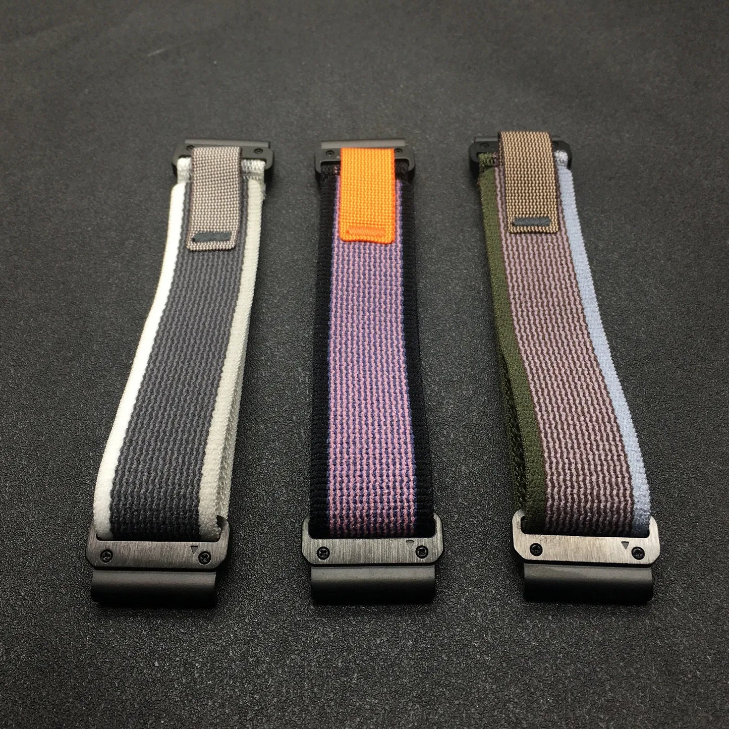 Nylon Watch Band Compatible with Garmin Fenix 7 7X 6X Pro Enduro Instinct Mk1 Epix Gen 2 A7, 20mm