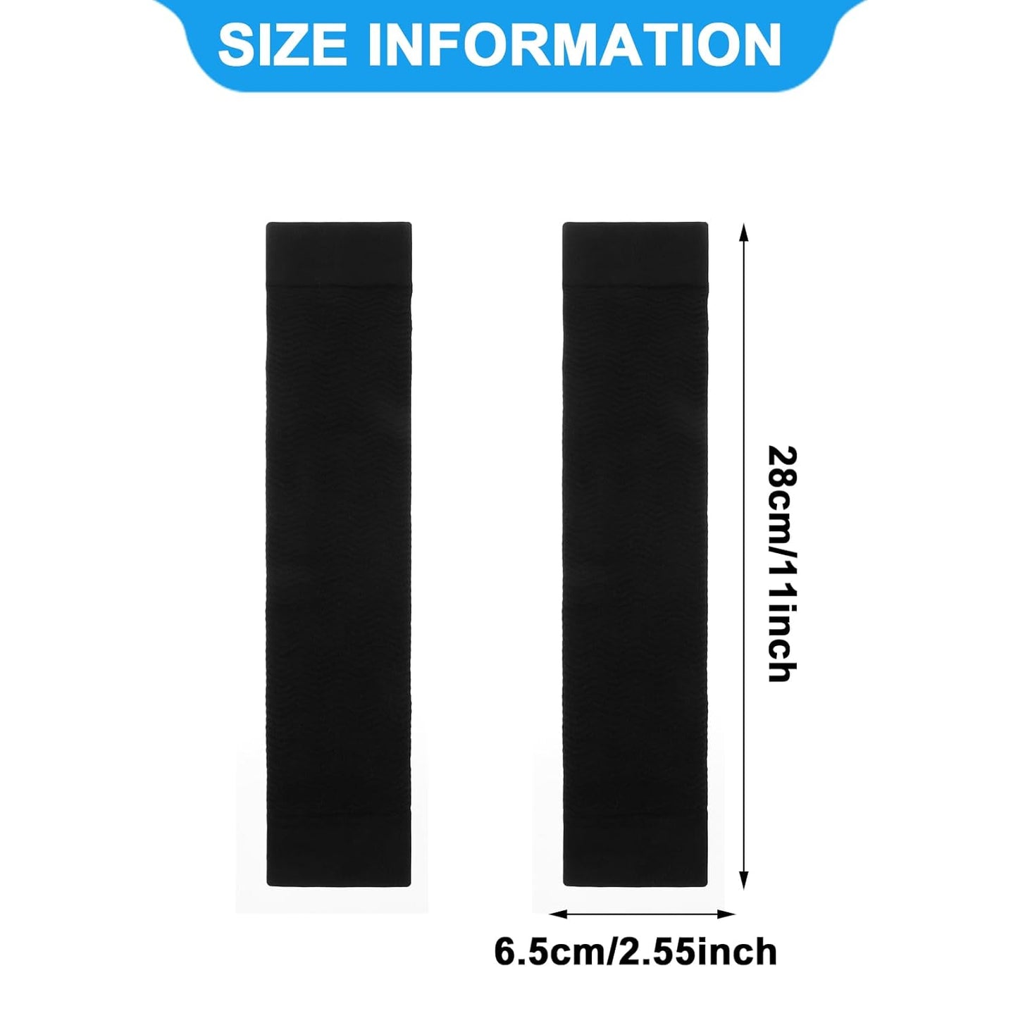 4 Pairs Arm Compression Sleeve for Women, Elastic Sport Arm Shapers Slim Upper Arm Wraps for Flabby Arms