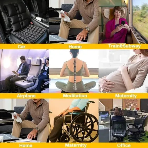 Practical High Performance Compatible Air Cushion Inflatable Chair Air Seat Cushion Car Portable Breat, Excellent Performance