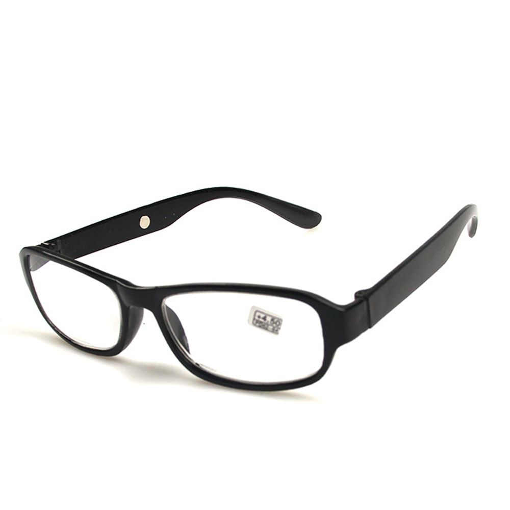 Reading Glasses with Optical Lenses for Close Reading, Computer Work and Everyday Vision Support at Home and Office, Black, 600 Degree