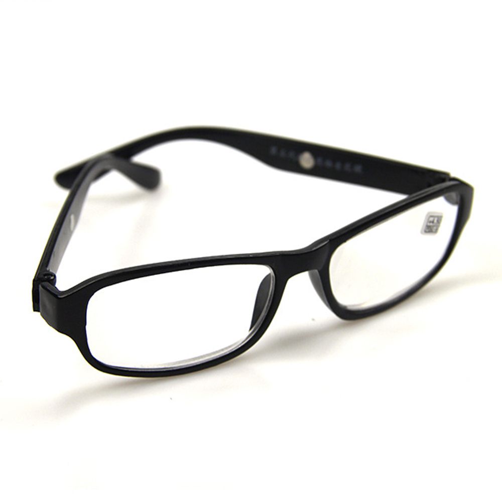 Reading Glasses with Optical Lenses for Close Reading, Computer Work and Everyday Vision Support at Home and Office, Black, 550 Degree