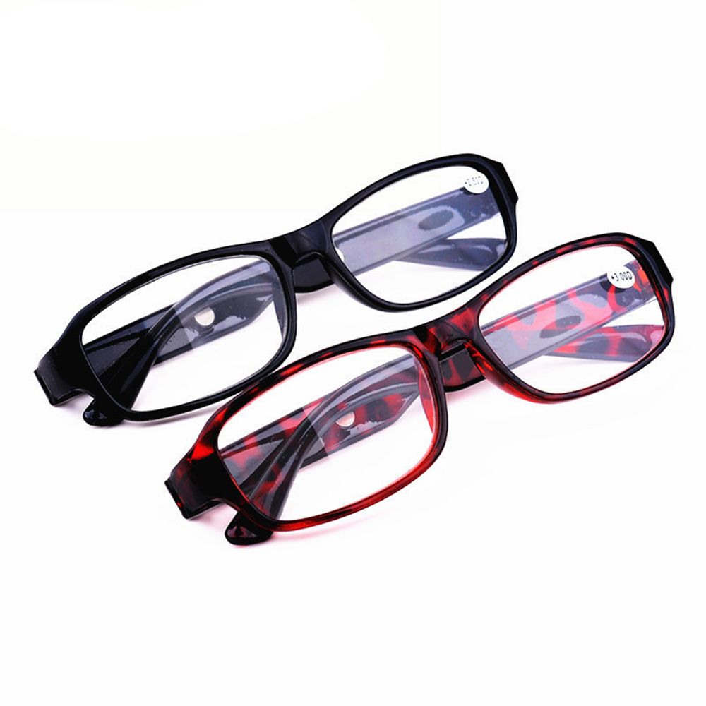 Reading Glasses with Optical Lenses for Close Reading, Computer Work and Everyday Vision Support at Home and Office, Black, 550 Degree