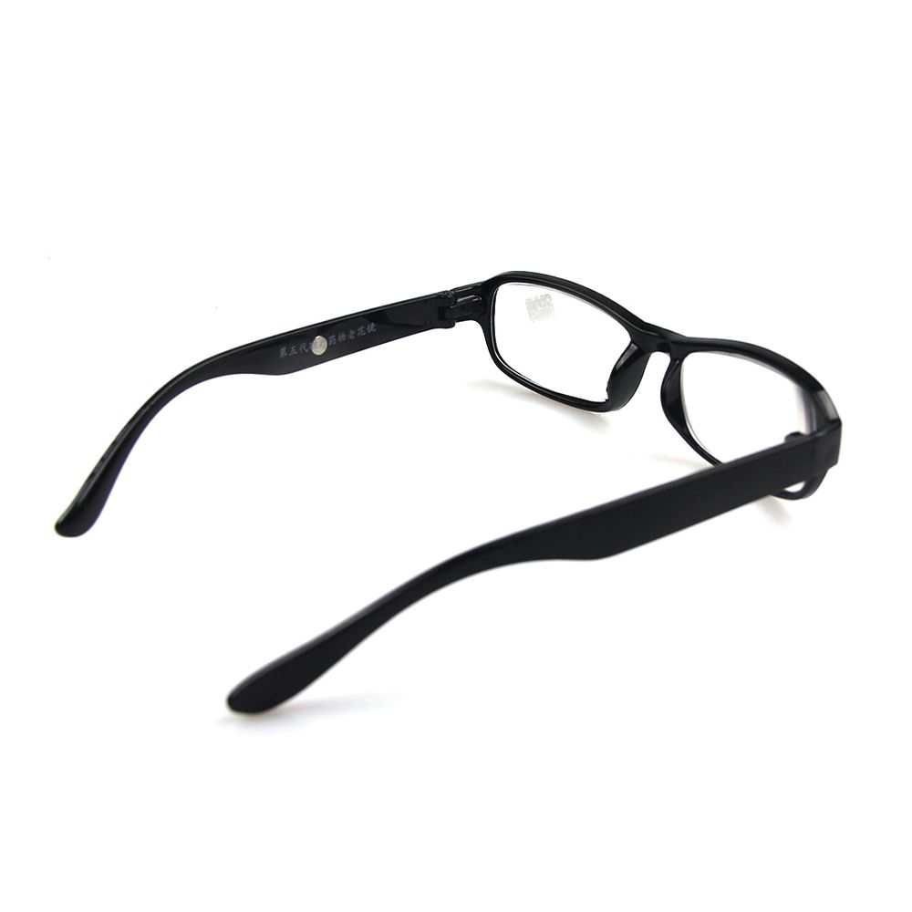 Reading Glasses with Optical Lenses for Close Reading, Computer Work and Everyday Vision Support at Home and Office, Black, 450 Degree