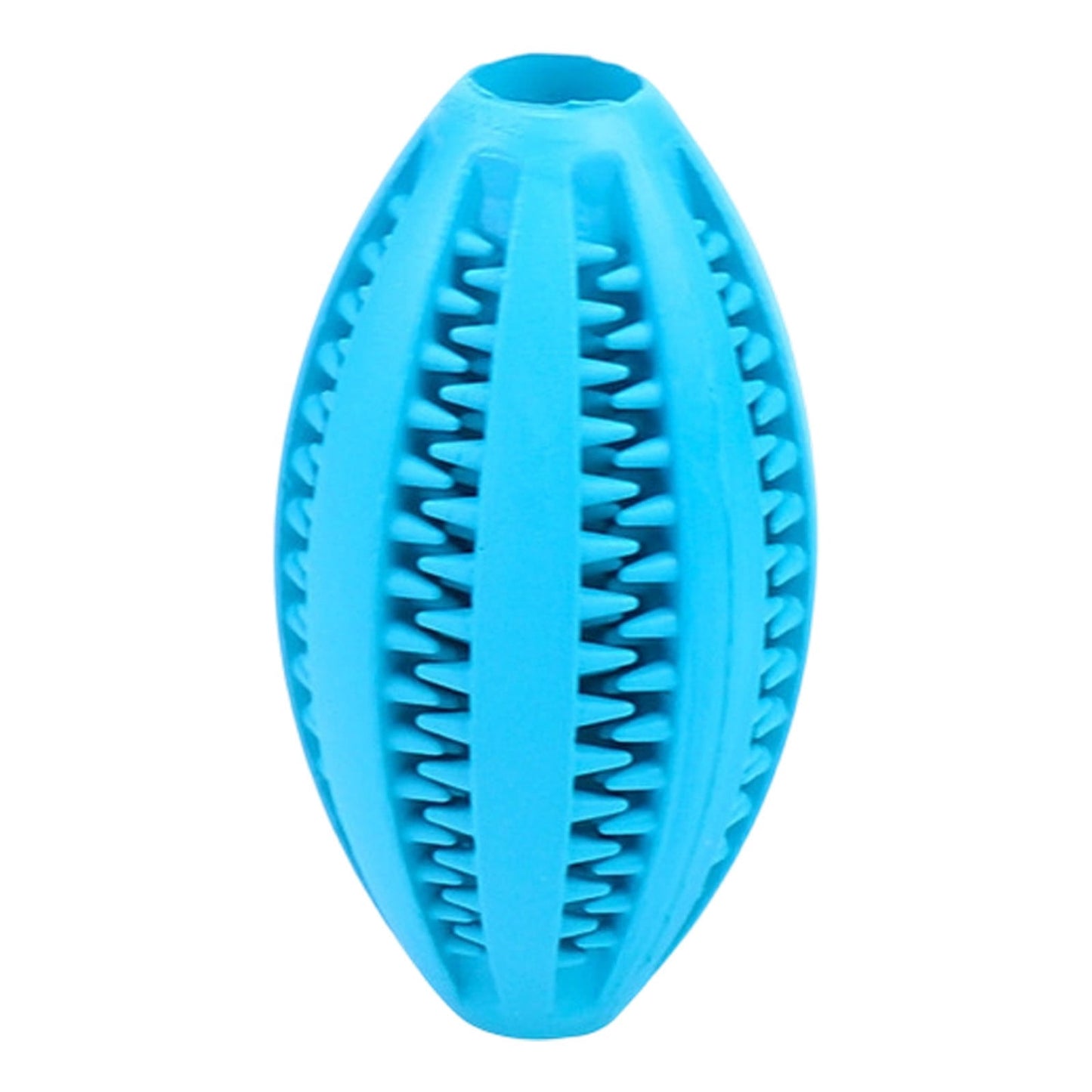Pet Toy Ball Dog Puzzle Toy 1 Pack Interactive Dog Toys for Dispensing Puppy Toys for Teething Puppy for Teeth/Slow Feeder/Iq Training/Playing, Yellow Sky Blue
