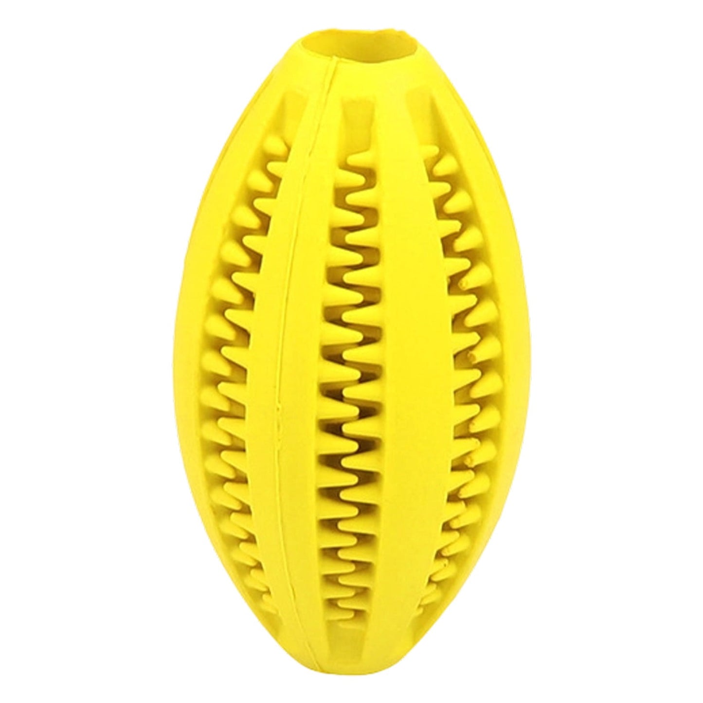 Pet Toy Ball Dog Puzzle Toy 1 Pack Interactive Dog Toys for Dispensing Puppy Toys for Teething Puppy for Teeth/Slow Feeder/Iq Training/Playing Yellow