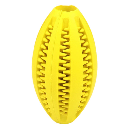Pet Toy Ball Dog Puzzle Toy 1 Pack Interactive Dog Toys for Dispensing Puppy Toys for Teething Puppy for Teeth/Slow Feeder/Iq Training/Playing Yellow
