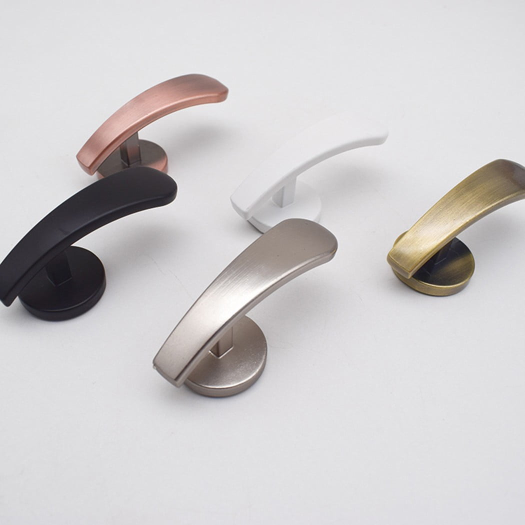 Self-Adhesive Wall Hooks - Fabric Curtain Tie Back Stick On Drape Holder Durable Rose Gold 2# White 2#