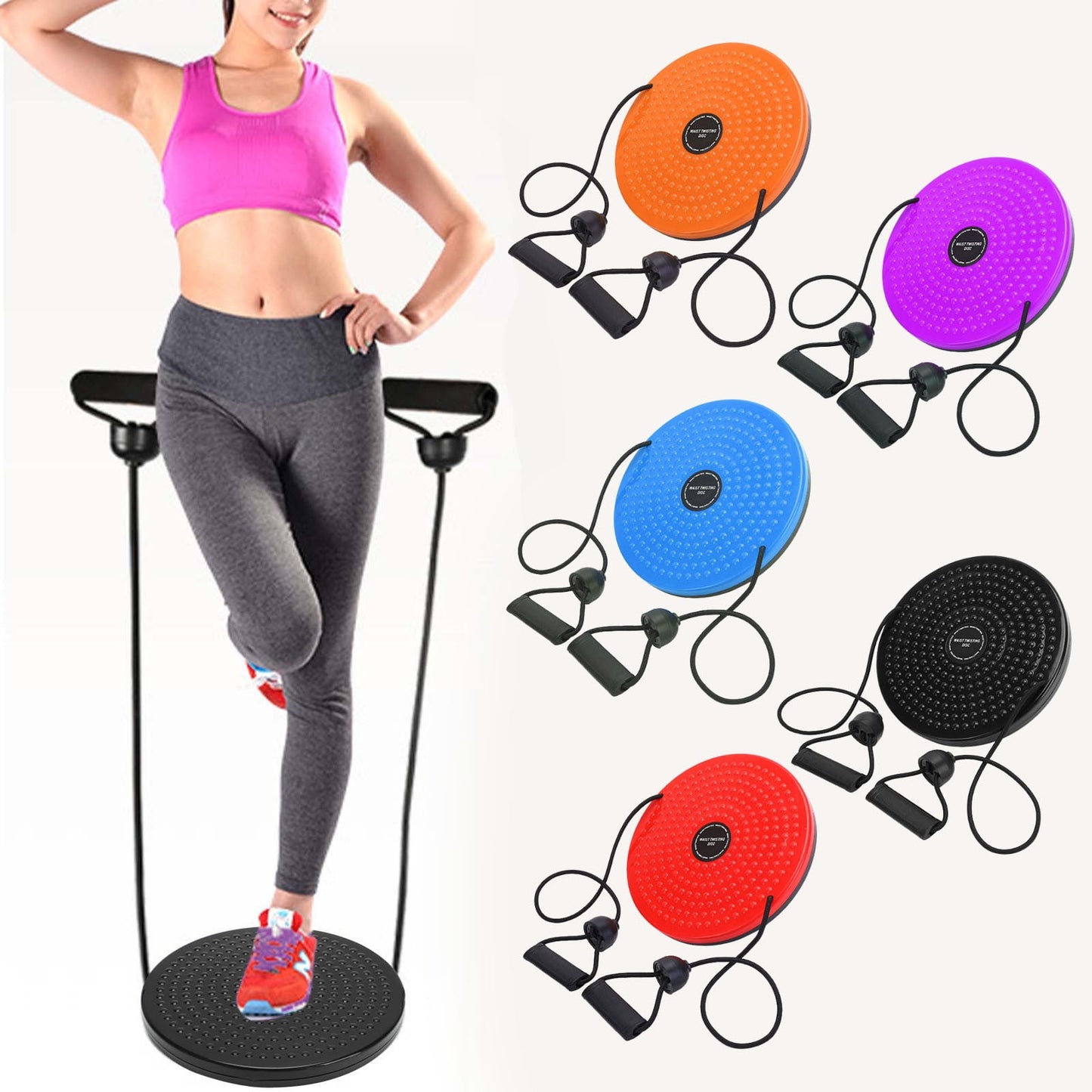 Lovely Waist Sculptor, Waist Sculptor, Waist Sculptor Twister, Waist Sculptor Machine, Vuyungers Waist Sculptor Exercise Twist for Abs Training Legs Buttocks Hip Exercise B