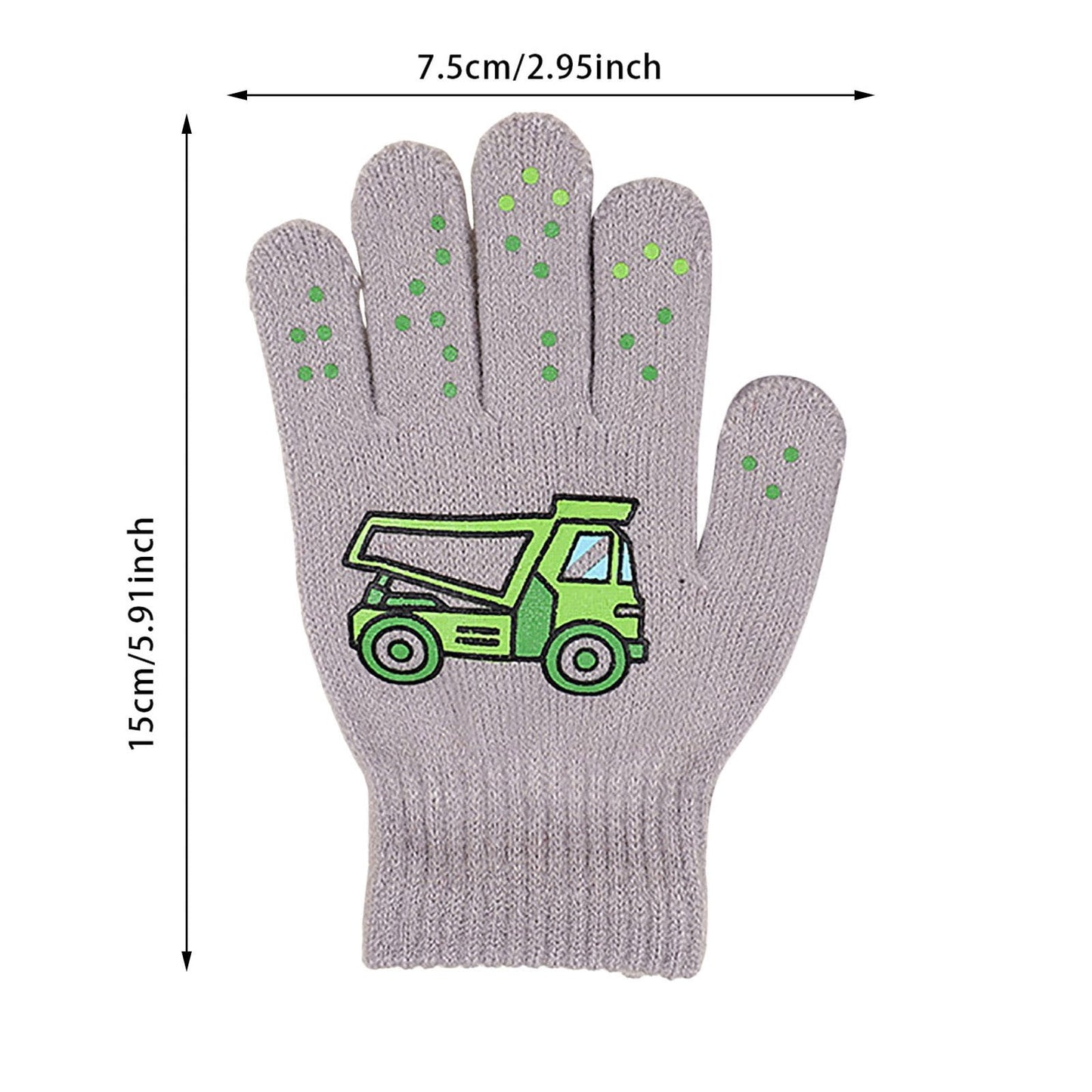 2T Gloves Kids Waterproof Gloves Kids Gloves Winter Gloves Thick Gloves Stretchy Warm Gloves Boys Girls 6-11 Year 5-12 years AHA4 kids snow gloves Purple