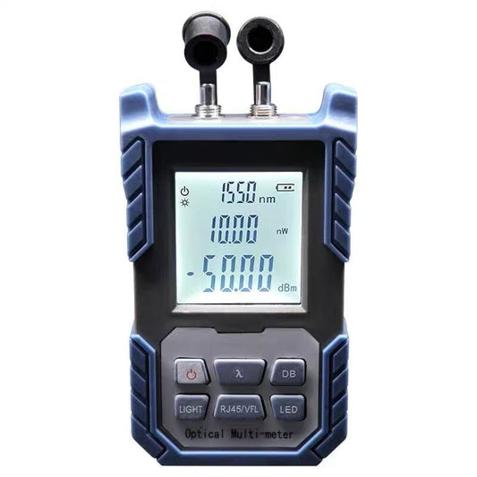 Unique Portable Optical Multimeter, Photometer with VFL, Test Range: 800-170mm  Optical Fiber Power Meter FC/SC/ST Universal Interface