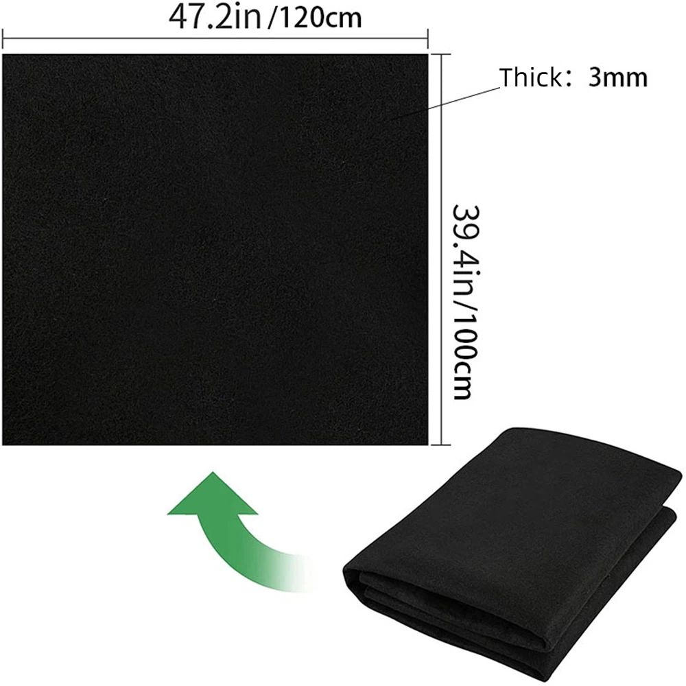 47.2*39.4 inch Automatic Plant Watering Mat  System Wick Cord for Seed Starter Tray Capillary Mat for Seedling Capillary Matting for Potted Plants Greenhouse Gardening