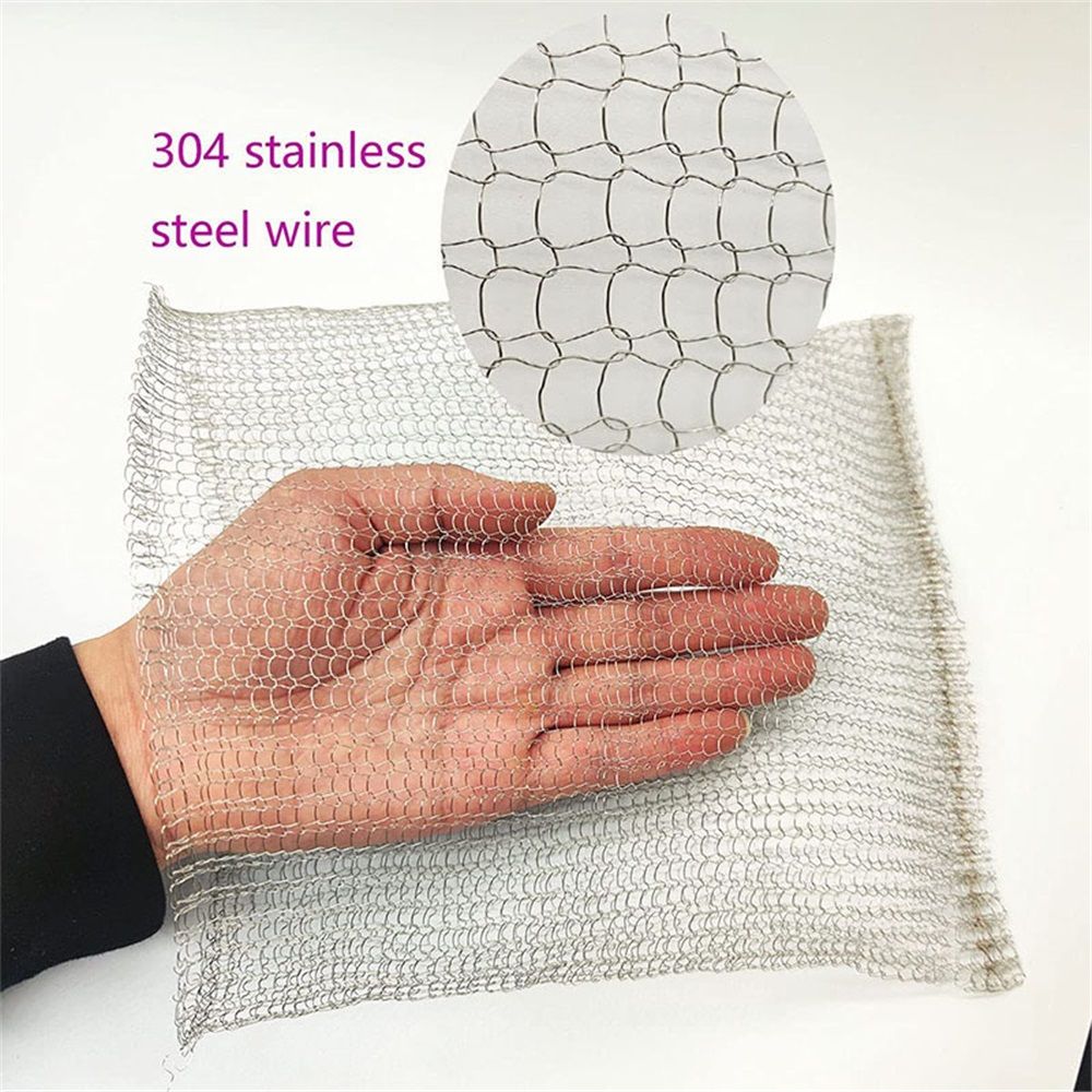 4-Piece  Stainless Steel Plant Root Guard Baskets: Protects Plants, Flowers & Vegetables from Gophers & Voles - Flexible & Easy to Install - Silver, Indoor/Outdoor Use（12*6inch）