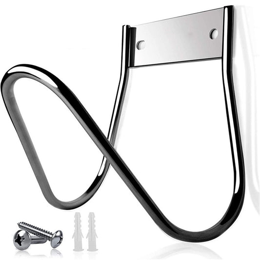 Garden Hose Holder Stainless Steel Small Wall Mount Garden Hose Hook, Ideal for Water, Air, Hydraulic Hose, Ropes, Extension Cords Heavy Duty & Rust Proof