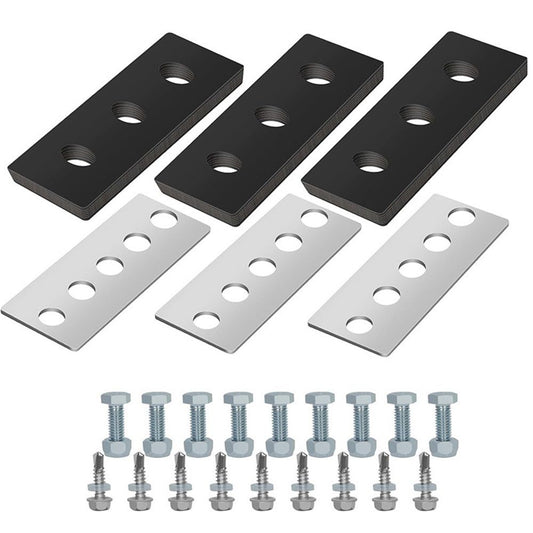 3/8" 3-Blade Snow Blower Impeller Modification Kit 2 Stage Chute Cab Universal Wrench Well Drilling Egg Tool Strips Machine Outdoor Blades