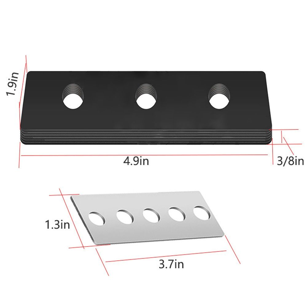 3/8" 3-Blade Snow Blower Impeller Modification Kit 2 Stage Chute Cab Universal Wrench Well Drilling Egg Tool Strips Machine Outdoor Blades