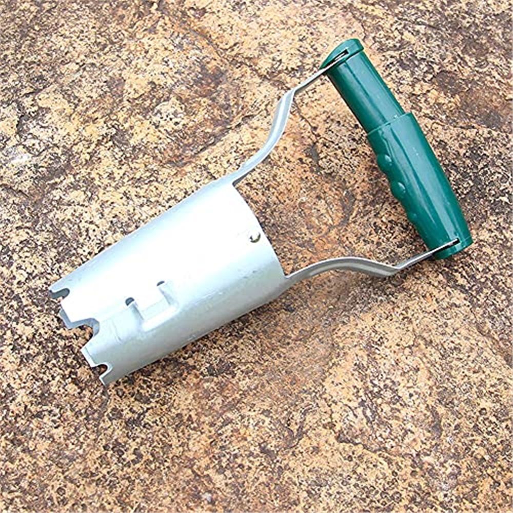 2 pack Bulb Planter, Bulbs Transplanter Designed for Automatic Soil Release with Depth Marker for Dgging Holes and Planting Tool for Tulips, Daffodils, Dahlias
