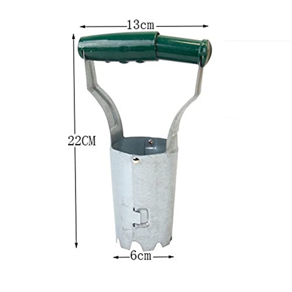 2 pack Bulb Planter, Bulbs Transplanter Designed for Automatic Soil Release with Depth Marker for Dgging Holes and Planting Tool for Tulips, Daffodils, Dahlias