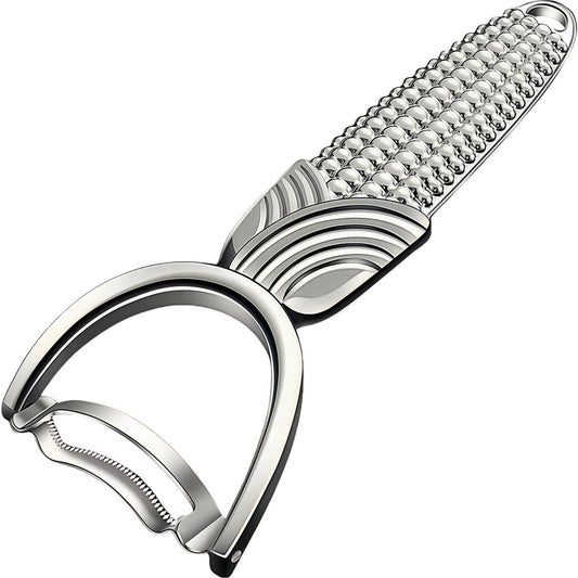 Corn Peeler and Cob Stripper Tool - Stainless Steel Kernel Remover & Cutter for Corn on Cob Stainless steel corn planer, kitchen corn peeler, household planer