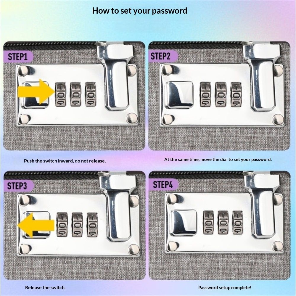 2Pcs Lockable Money Bag - 5.3x8.3 Inches Durable Nylon Locking Bank Bag Coin Purse for Cash, Jewelry, Passports, Medicine, Credit Cards and Valuable Storage Cash Pouch (Black & Grey)