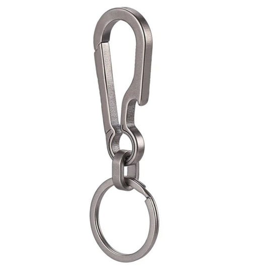 Quick Release Keychain, Pull Apart Key Chain Clip,Carabiner Keychain Clip for Outdoor, Carabiner for Keys Key Rings Heavy Duty