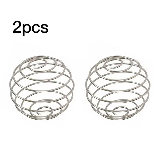 2PCS Stainless Steel Shaker Bottle Spring - Mixing Coil for Protein Shakers