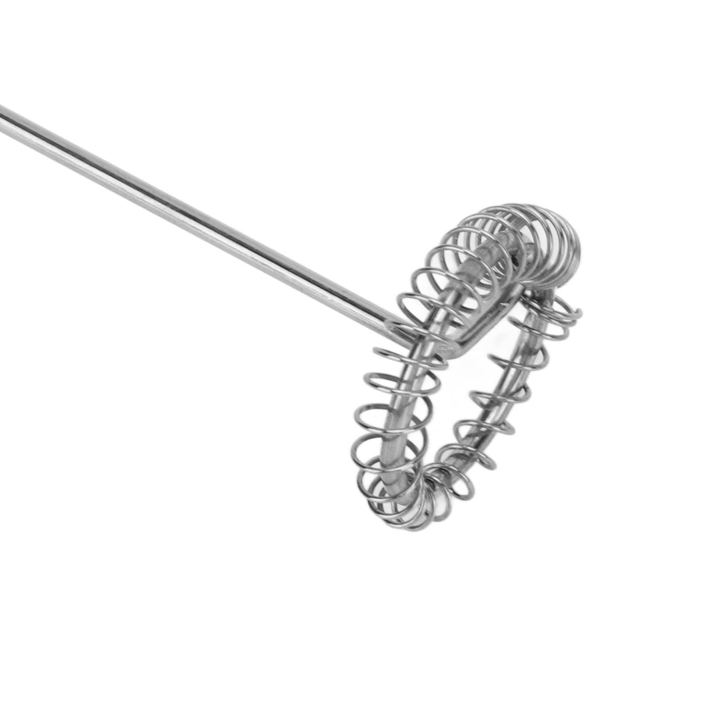 Black electric milk frother, handheld coffee stirrer, portable milk frother, suitable for lattes, cappuccinos, and home use as a whipping iron/whip.