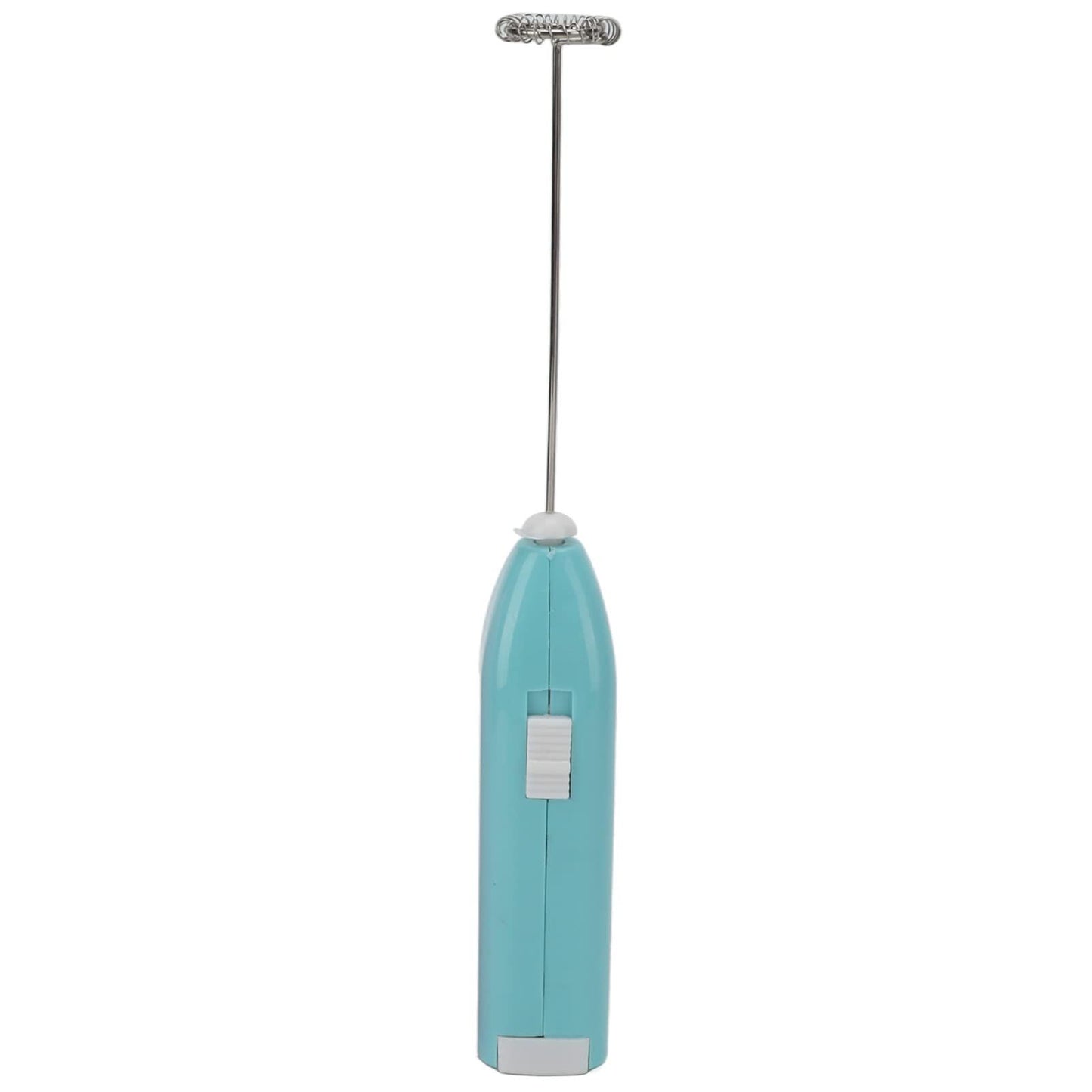 Black electric milk frother, handheld coffee stirrer, portable milk frother, suitable for lattes, cappuccinos, and home use as a whipping iron/whip.