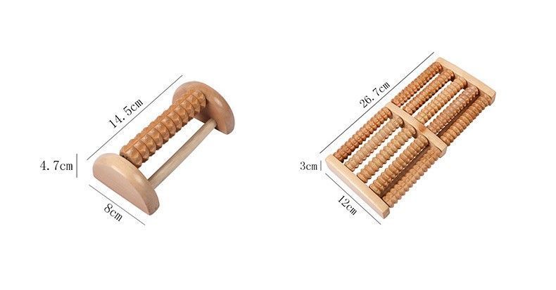 Five-Row Gear Foot Acupoint Massage Roller, Deep Tissue Foot Relief, Perfect Rest Gift After Long Walking