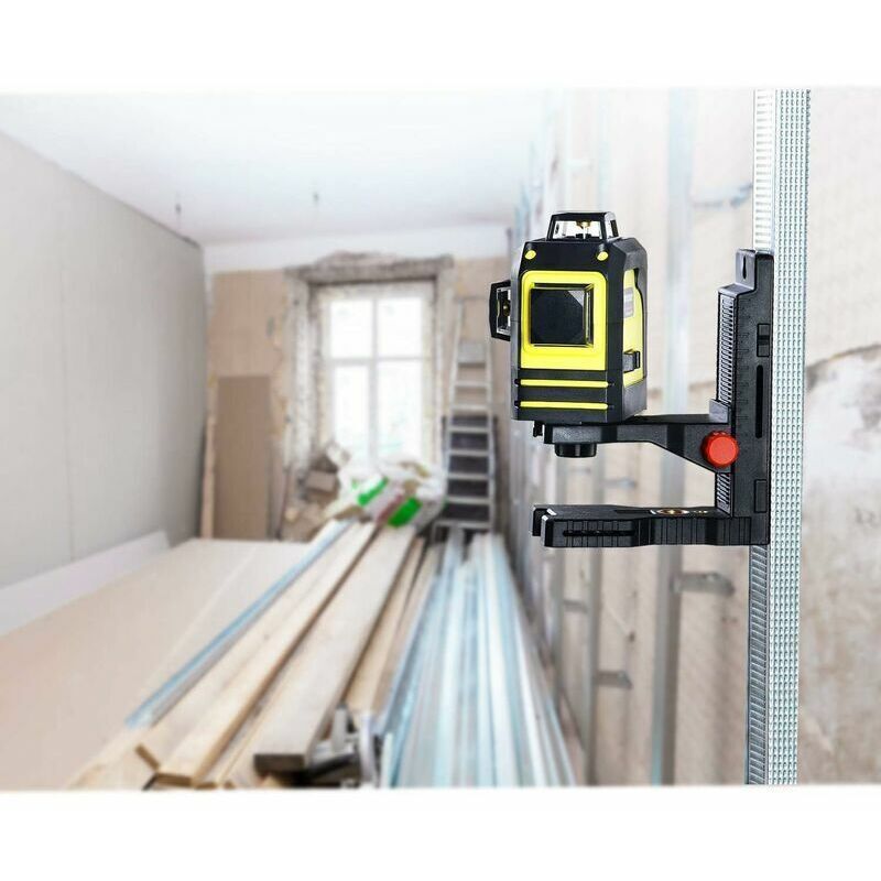 Magnetic Wall Thread Mounting Randomly Selected Style Mounted Holder for Laser Level, 0.25 in