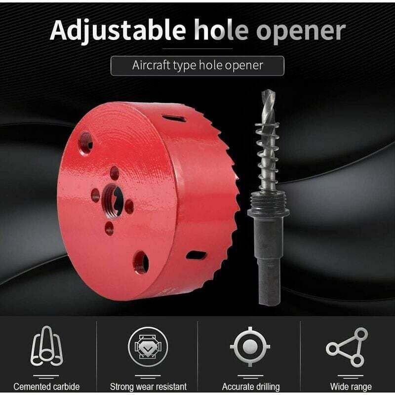 Bi Wood, Hose Drywall, Plastic Aluminum, Fiberboard of Metal Hole Saw Hole Saw for Iron, 85mm