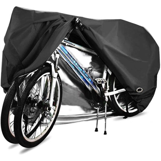 Bike Cover, 210D High Quality Waterproof Bicycle Cover Polyester Oxford, Suitable for Bicycles and Electric Motorcycles and Scooters