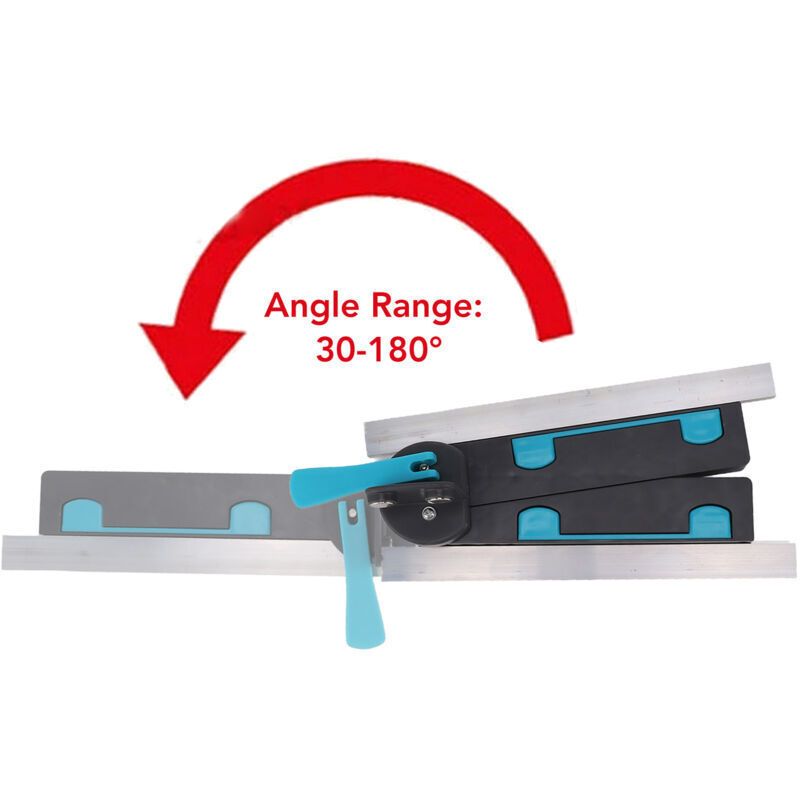 30-180 Degree Angle Measuring Cutting Tool, Accurate Aluminum Alloy for Woodworking