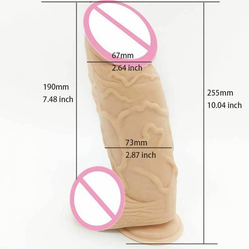 House Of Dasein Huge Thick Realistic Dildo Large Penis Dong - Flesh