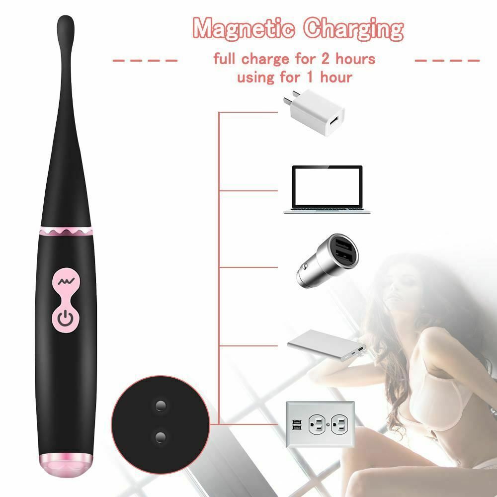 House Of Dasein Ultrasonic G Spot Vibrator Clitoral Orgasm Masturbation Women - Black