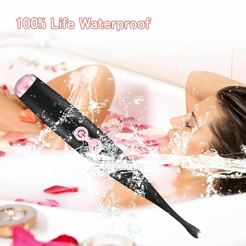 House Of Dasein Ultrasonic G Spot Vibrator Clitoral Orgasm Masturbation Women - Black