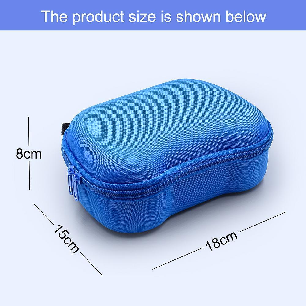 Gaming Controller Travel Carrying Case Compatible with Playstation 5 Wireless Controllers. Protective Storage Holder Bag Cover for PS5 Console (Box Only)-Yellow