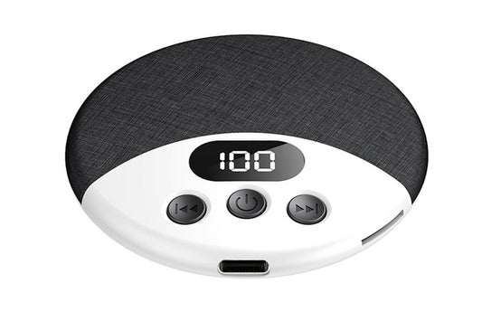 Under Pillow Bluetooth Sleep Speaker Wireless Bone Conduction Speaker-Black