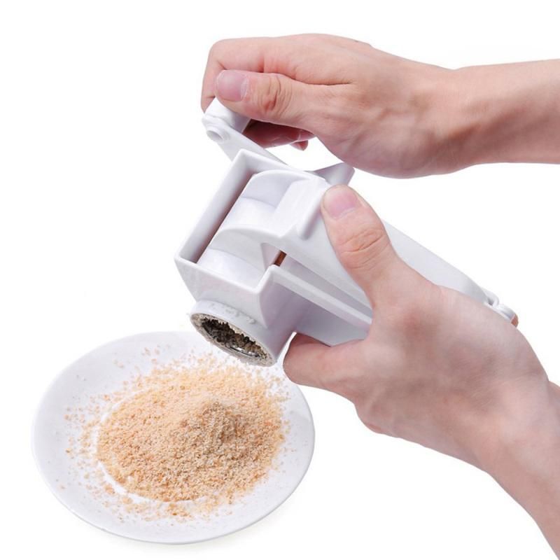 Handheld Rotary Stainless Steel Cheese Grater Multifunctional Vegetable Chocolate Shredder Slicer