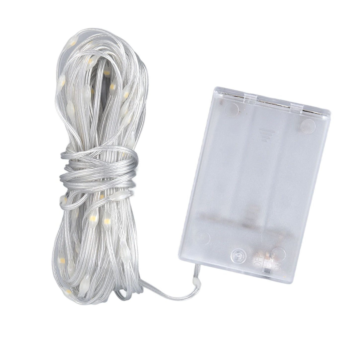 LED Curtain String Lights DIY 33 Feet Waterproof Warm Light Decorative String Lights for Outdoor