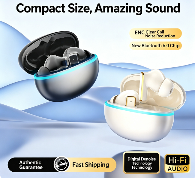 Y9 Wireless Bluetooth 6.0 Heavy Bass Earphones，black